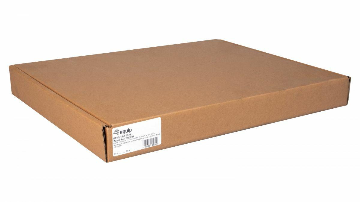 Prateleira para Rack EQUIP EZVS-19-1-35-G (19" - 1U - 100 kg - Cinzento claro) — miniatura 3