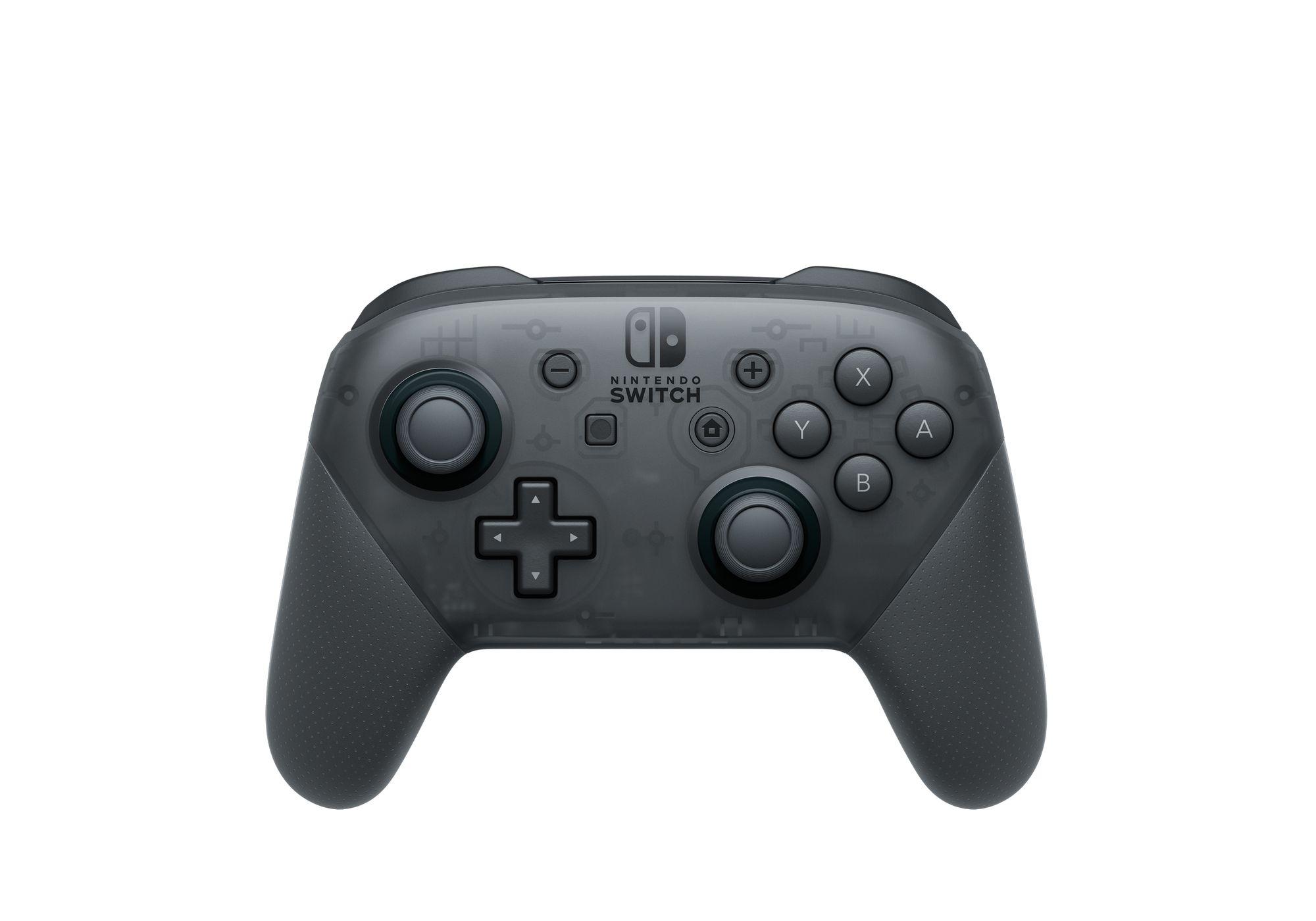 Comando NINTENDO Switch Pro Controller (Nintendo Switch - USB Type-C - Sem fios - Preto)