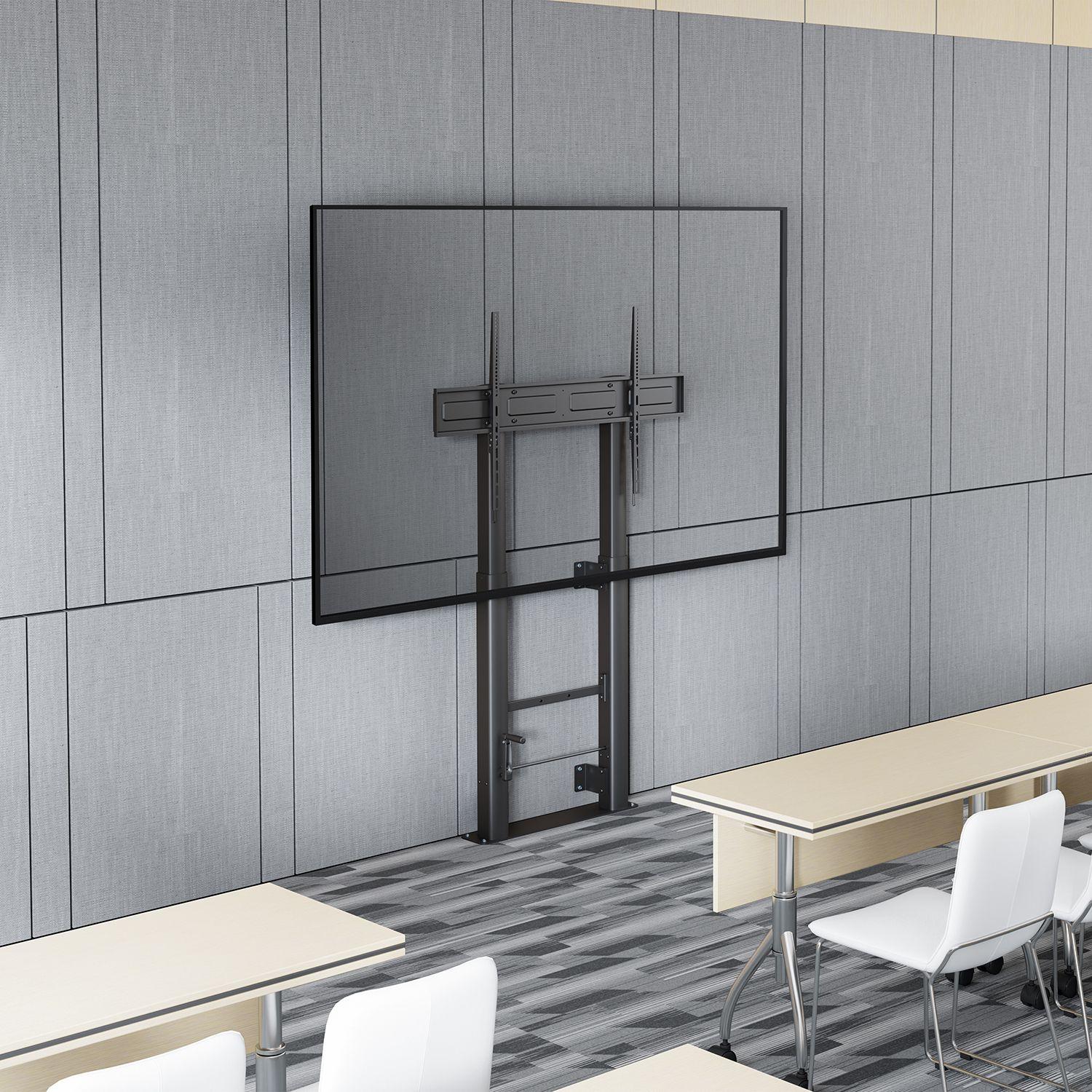 Suporte de Chão para TV AISENS FWF100E-351 (60-100" - 120 kg - Preto) — miniatura 3