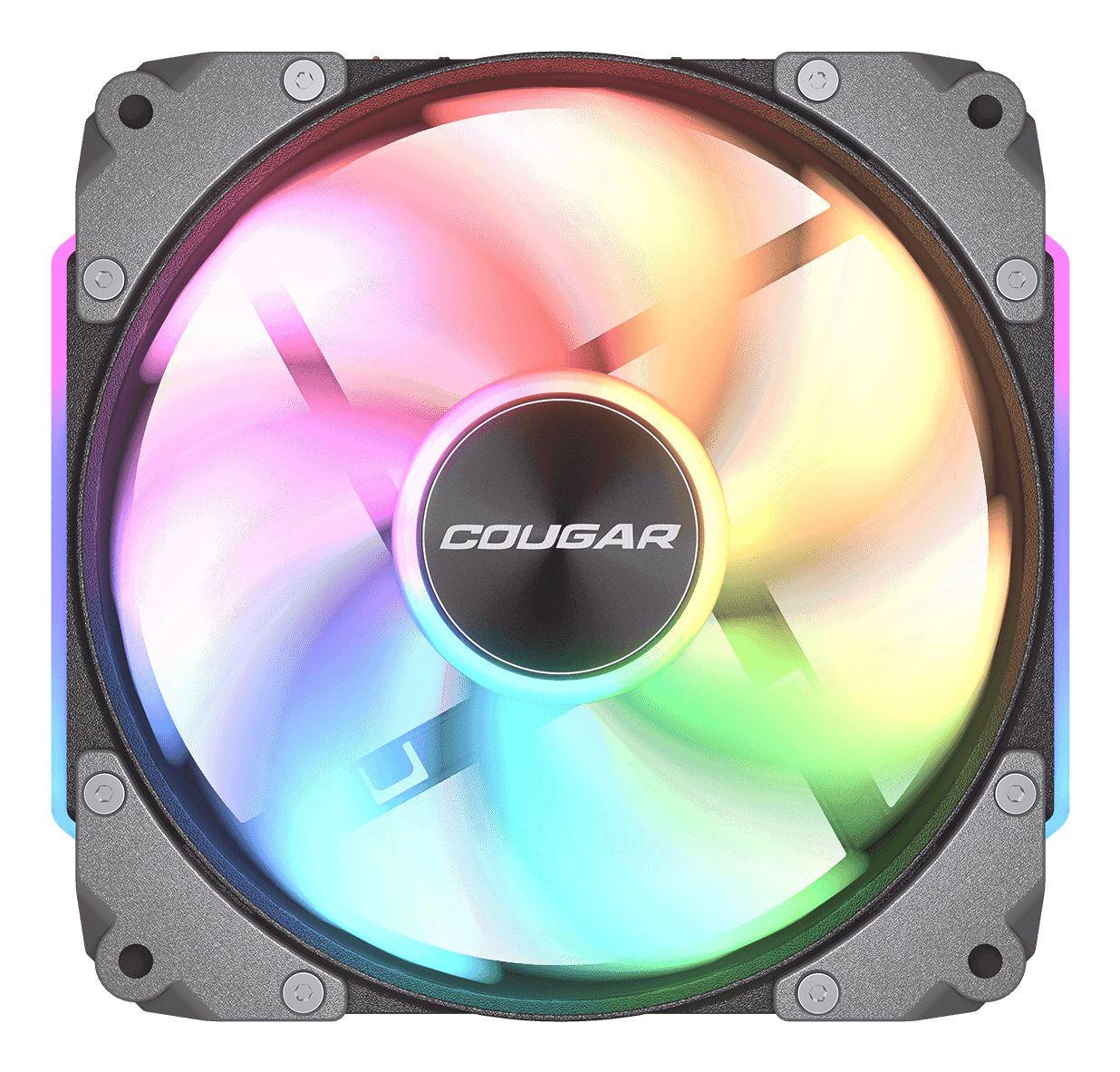 Ventoinha para Caixa de PC COUGAR Apolar 120 ARGB CF-ARB12HB-RGB (ARGB - Preto), miniatura 3