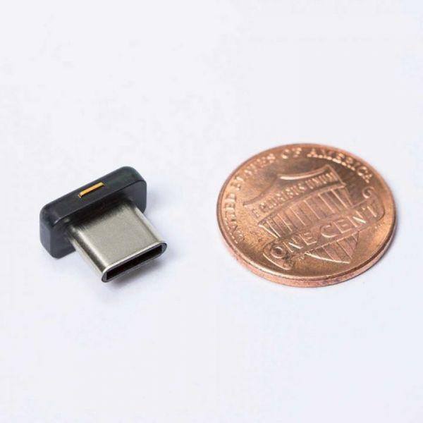 Chave de Segurança YUBICO YubiKey 5C Nano (USB-C - Preto), miniatura 2