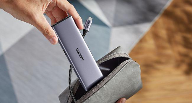 Hub USB-C UGREEN CM498 (Prateado) — miniatura 3