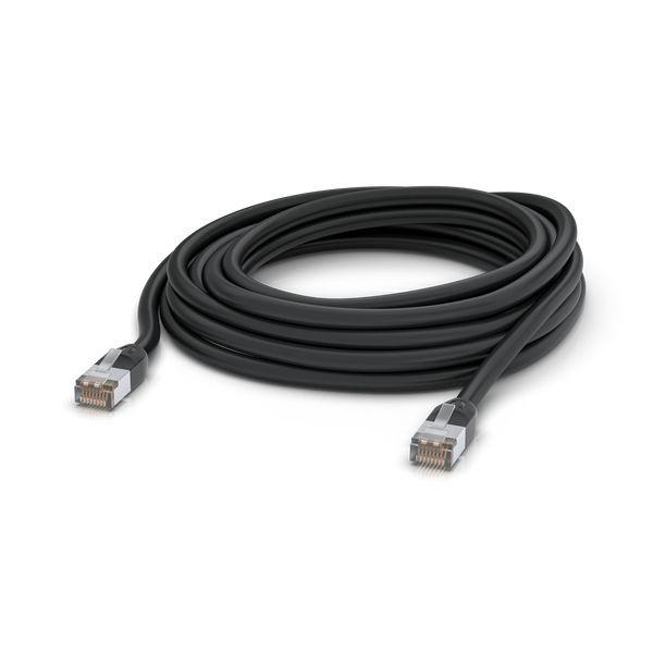 Cabo de Rede RJ45 para Exterior UBIQUITI UACC-CABLE-PATCH-OUTDOOR-8M-BK (8 m - Cat5e - RJ-45 - Preto), miniatura 3