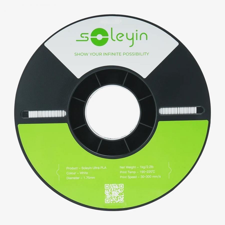 Filamento 3D CREALITY Soleyin Ultra PLA (Cinzento Mate), miniatura 3