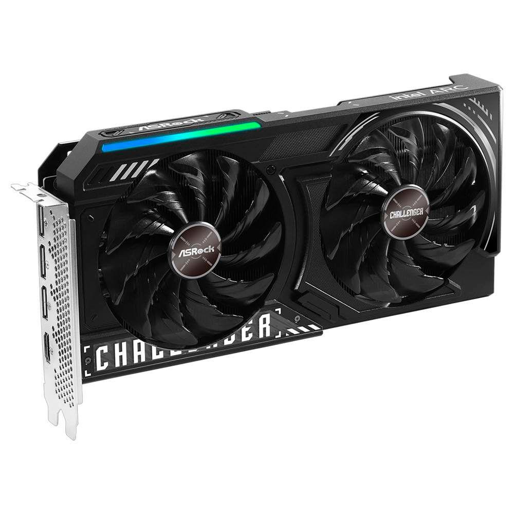 Placa Gráfica ASROCK Intel Arc B570 Challenger 10GB OC (Intel Arc B570 - 10 GB - GDDR6 - Preto) — miniatura 3