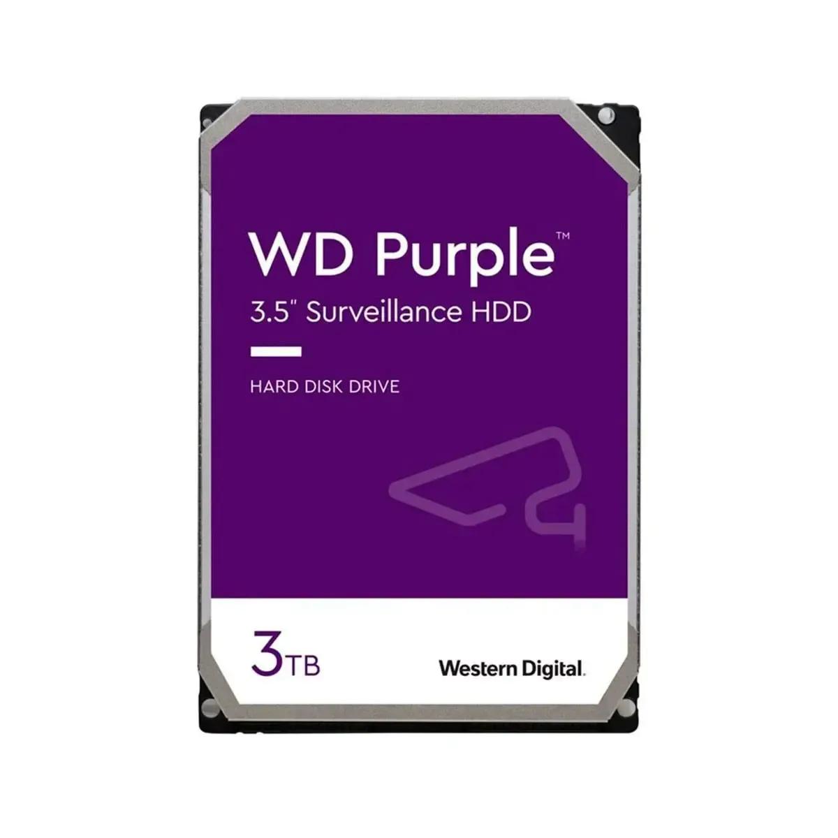 Disco Rígido HDD WESTERN DIGITAL WD33PURZ (3 TB - 3,5" - 5400 RPM - Roxo), miniatura 2