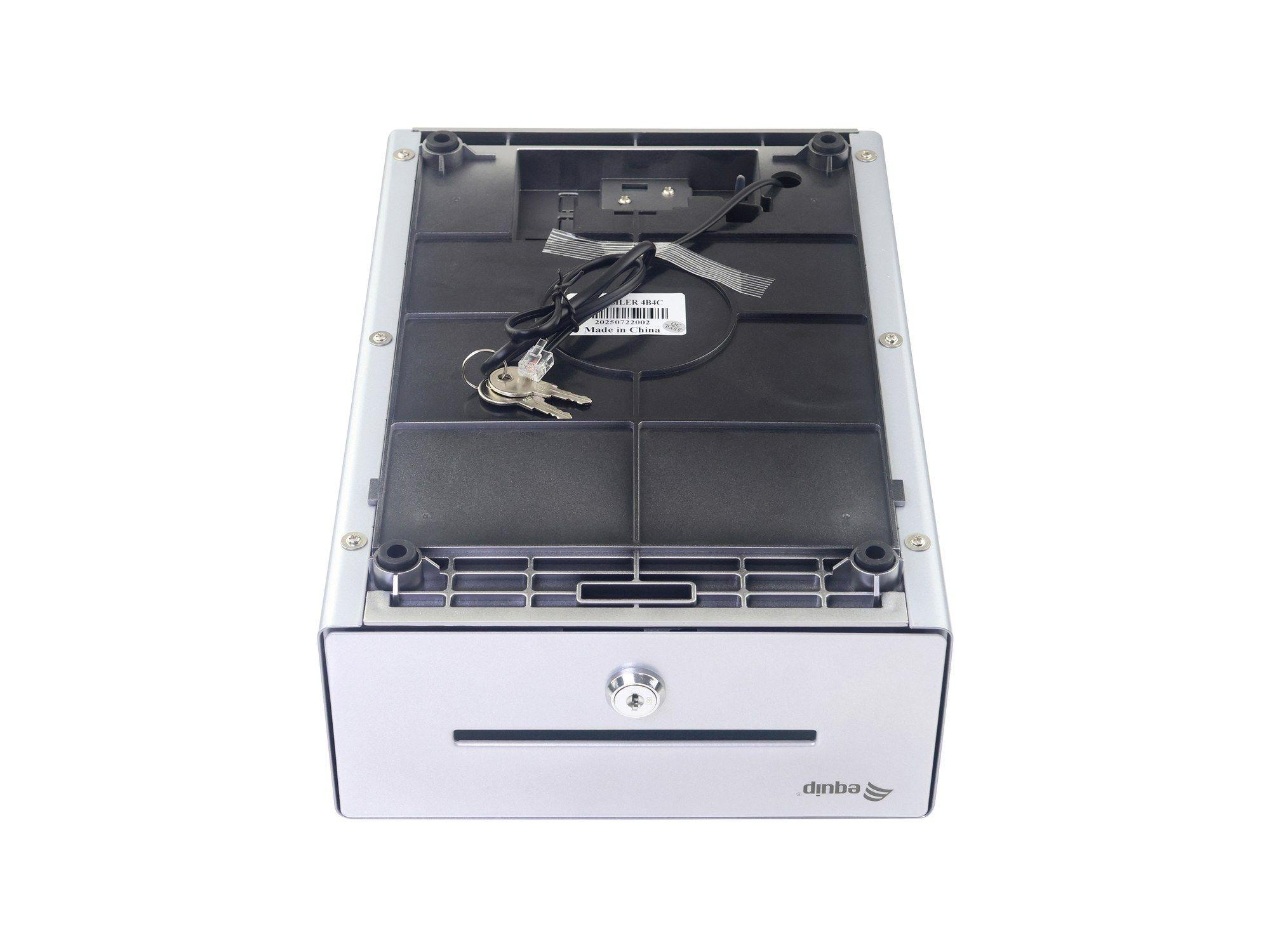 Gaveta de Dinheiro EQUIP 351012 (Manual e Automática - 230 x 338 x 110 mm - Prateado) — miniatura 10