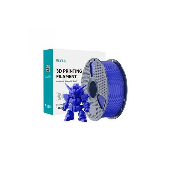 Filamento de Impressão 3D SUNLU PLA+ 2.0 (Azul-claro)