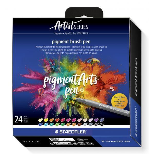 Marcador de Ponta Pincel STAEDTLER 371 C24 (Multicor), miniatura 2