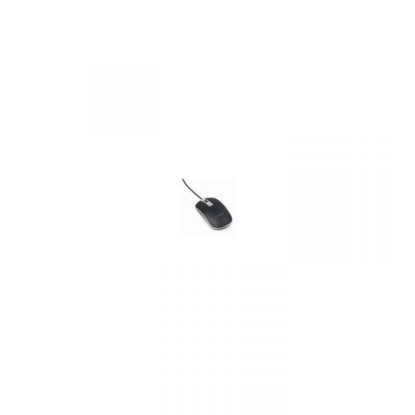 Rato GEMBIRD MUS-4B-06-BS (Ambidestro - 1200 DPI - Ótico - Preto e Prateado), miniatura 2