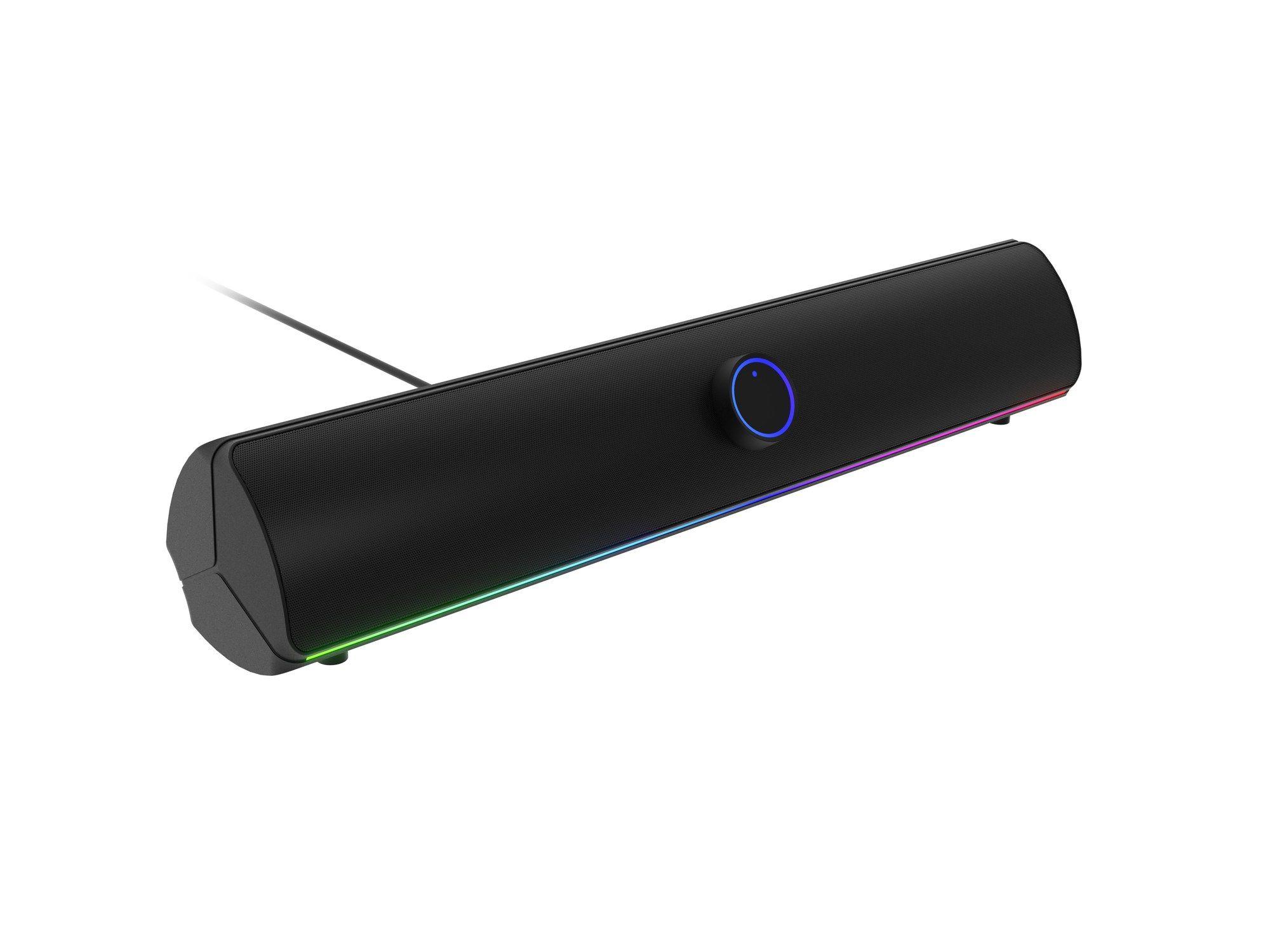 Soundbar GENESIS Helium 312BT (Com fios e sem fios - 10 W - 2.0 canais - Preto), miniatura 2