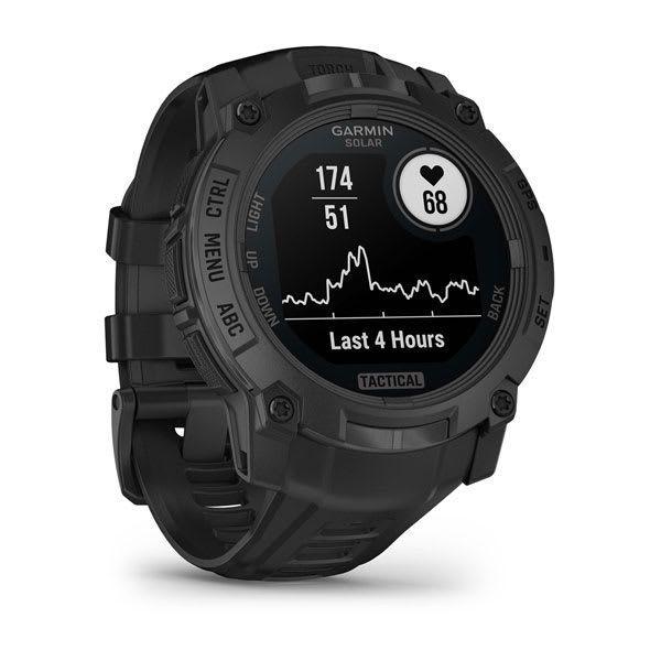 Smartwatch GARMIN Instinct 3 Solar Tactical Edition (Redondo - Android, iOS - AMOLED - Preto) — miniatura 3
