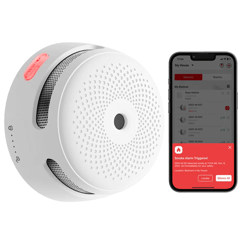 Detetor de Fumo Wi-Fi X-SENSE XS01-WX (Branco)