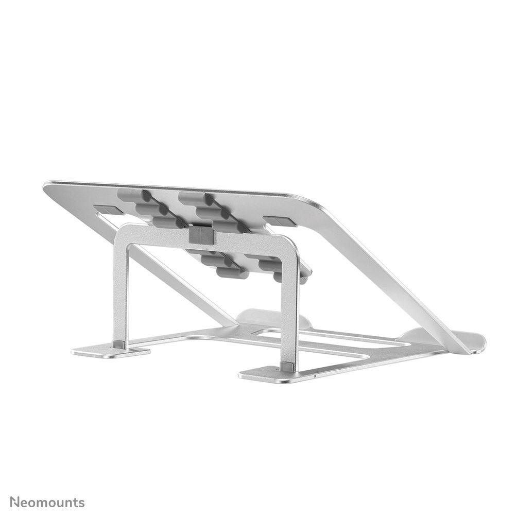 Suporte de Secretária para Computador Portátil NEOMOUNTS NSLS085SILVER (10–17" - Dobrável e ajustável - Prateado), miniatura 7