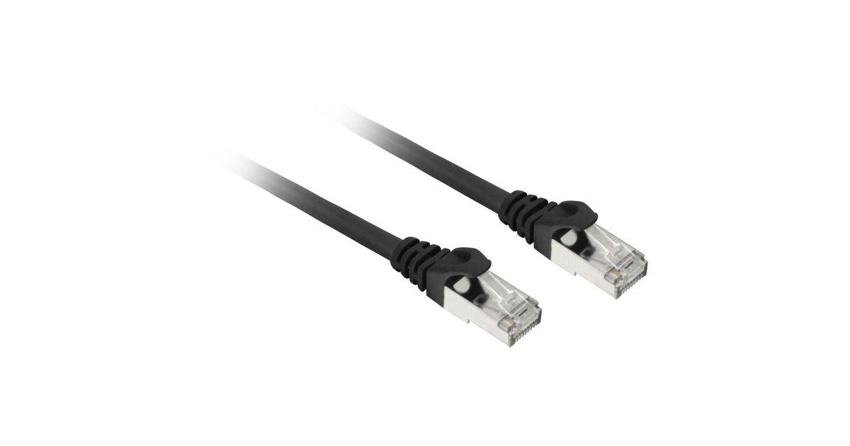 Cabo de Rede RJ-45 SHARKOON Cat.7a (3 m - Cat.7a - Preto)