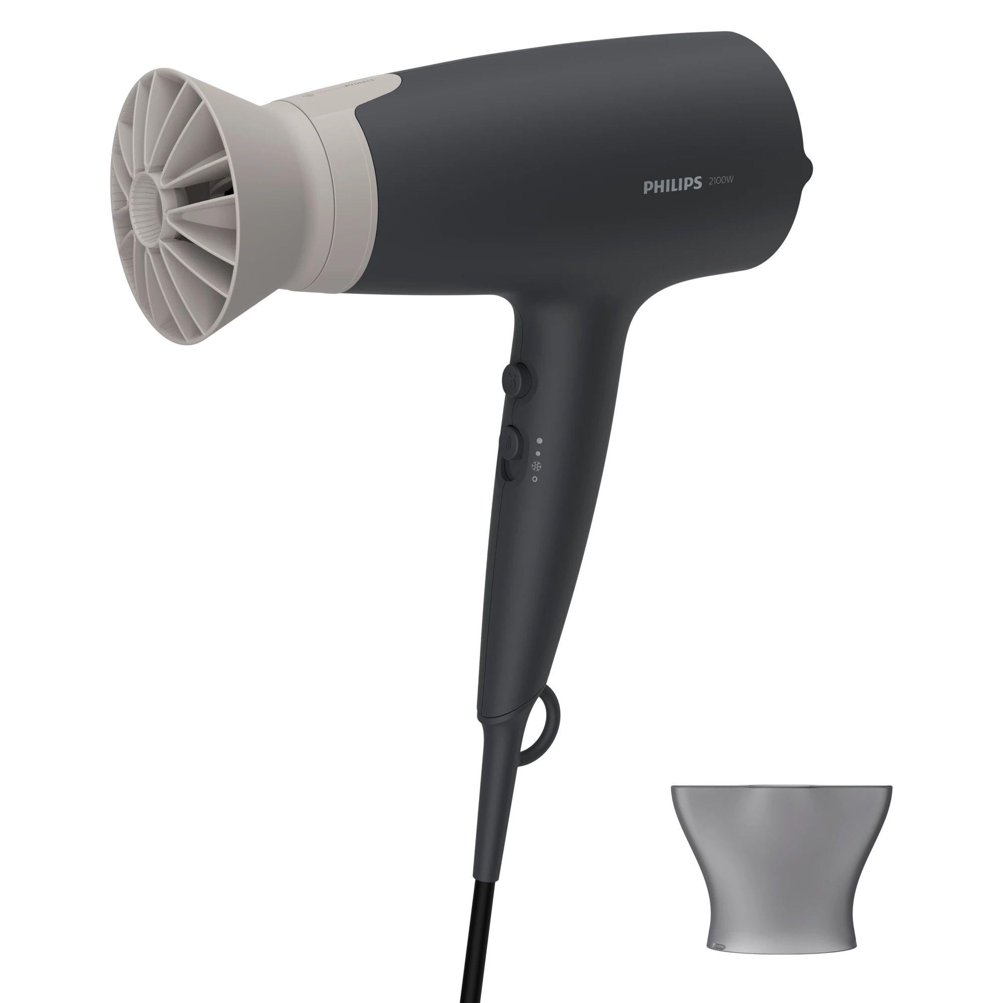 Secador de Cabelo PHILIPS Série 3000 BHD351/10 (Cinzento)
