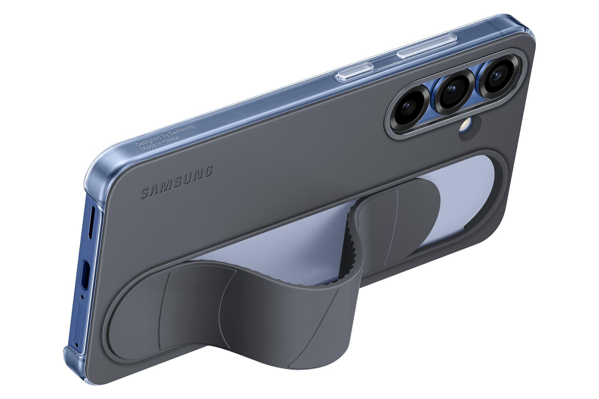 Capa SAMSUNG Standing Grip Case Galaxy S25 (Galaxy S25 - Preto), miniatura 4