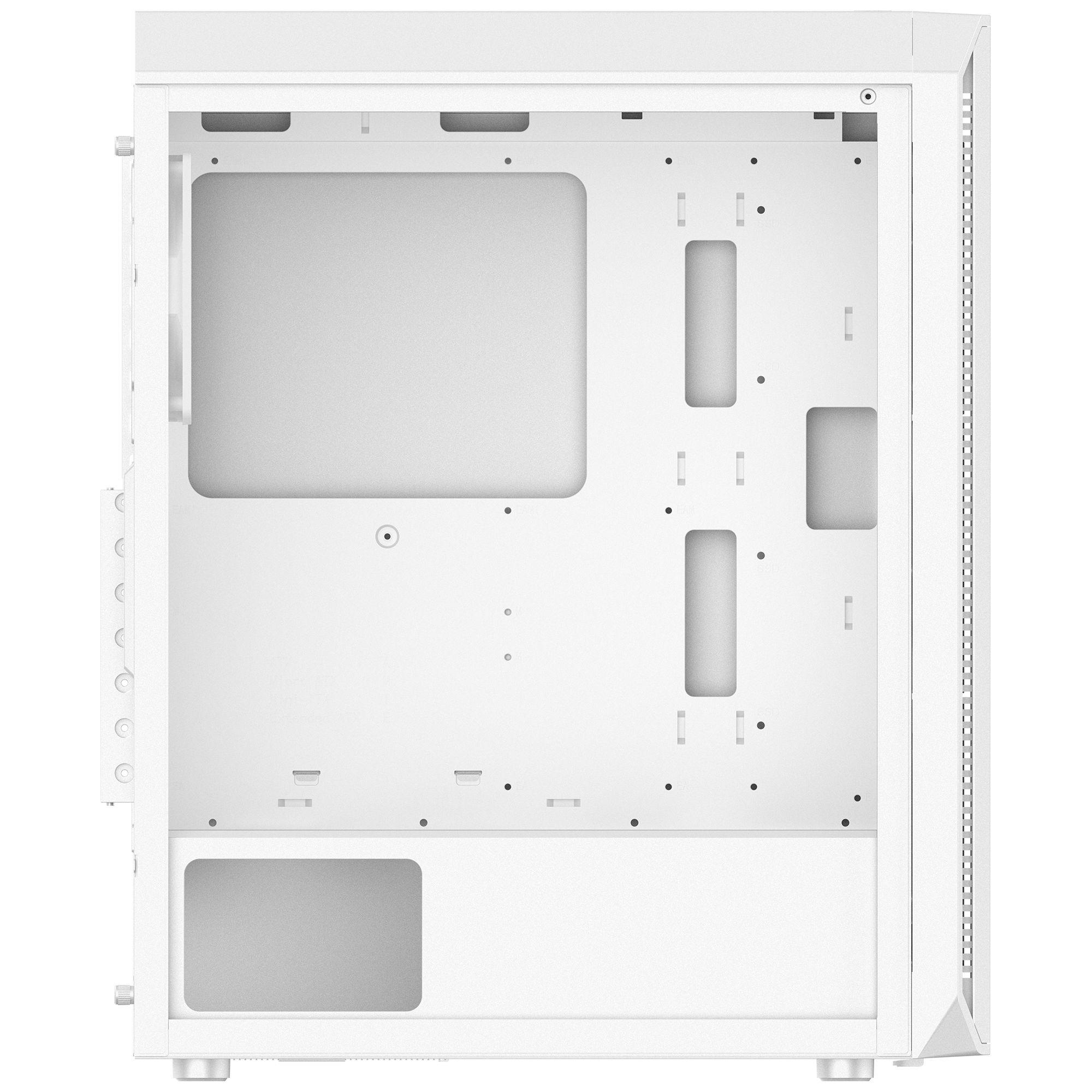 Caixa de Computador XPG VALOR AIR PLUS MID (ATX, Micro ATX, Mini-ITX - Midi Tower - SPCC - Branco) — miniatura 6