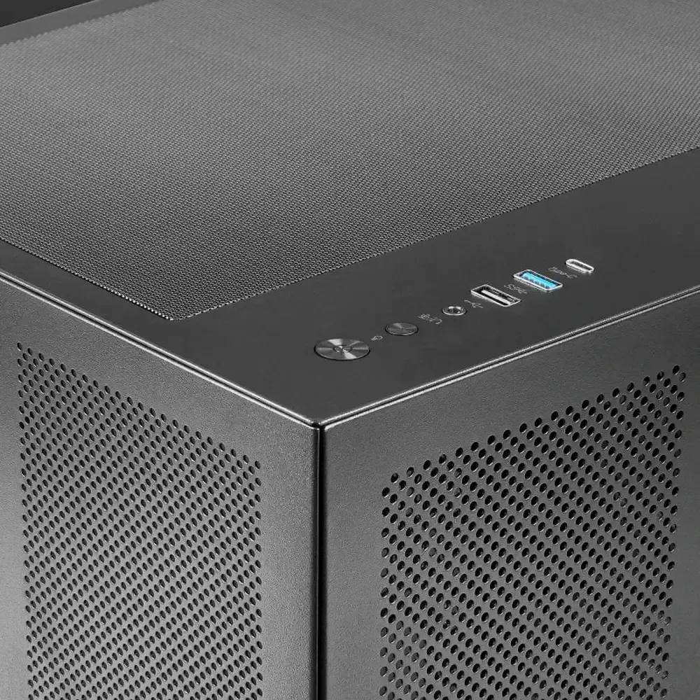 Caixa PC MARS GAMING MC-NOVAM (Micro-ATX, Mini-ITX - Mini Tower - micro-ATX, Mini-ATX - Preto) — miniatura 5