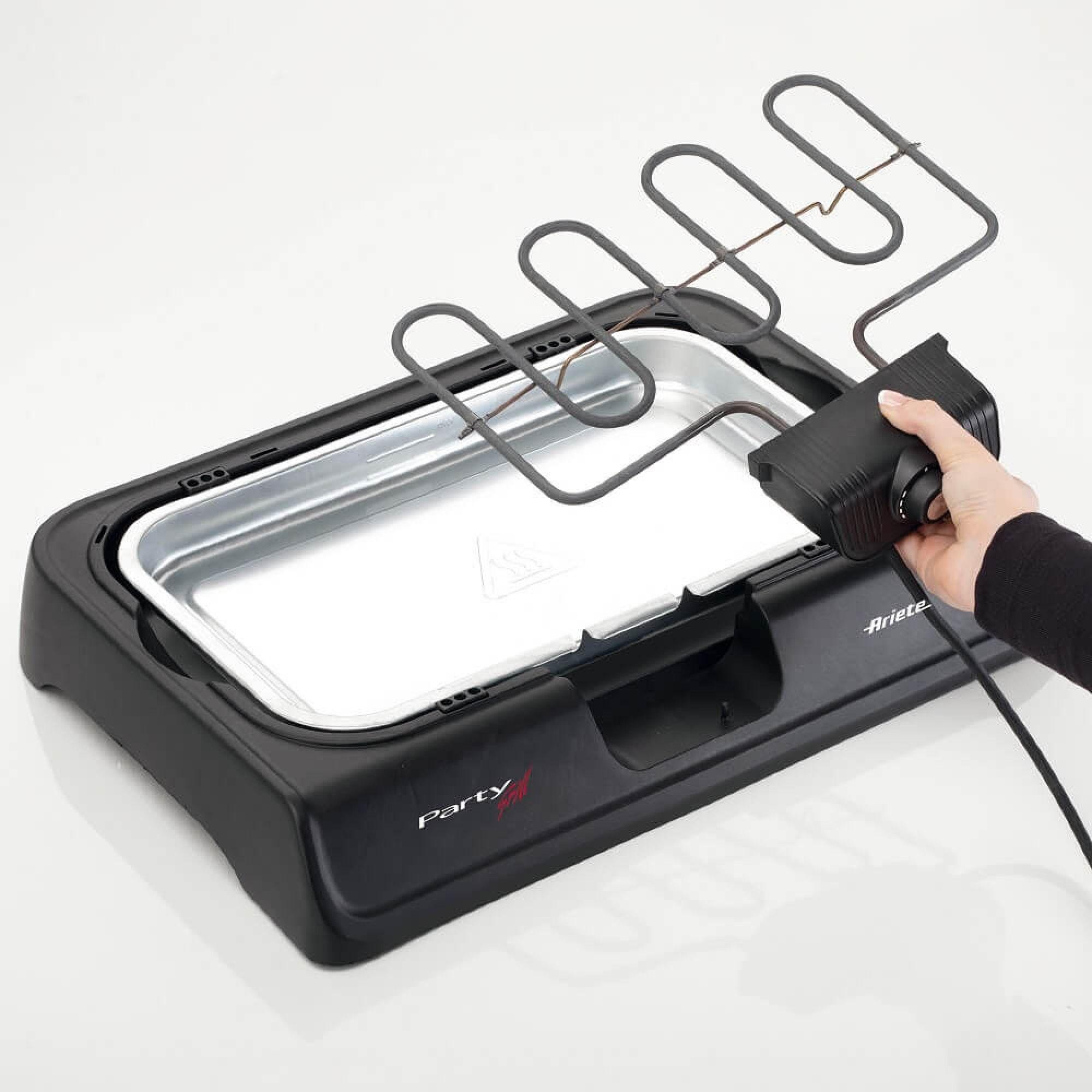 Grelhador de Contacto ARIETE 0723/00 (2000 W - Altura 8 cm - Preto), miniatura 5