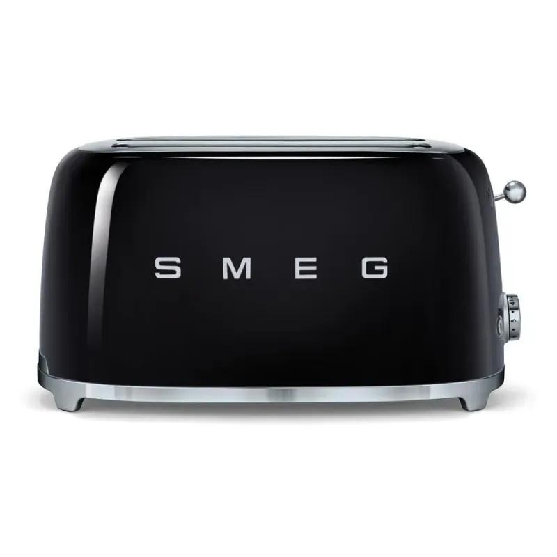 Torradeira SMEG TSF02BLEU (1500 W - 4 fatias - Aço inoxidável - Preto)