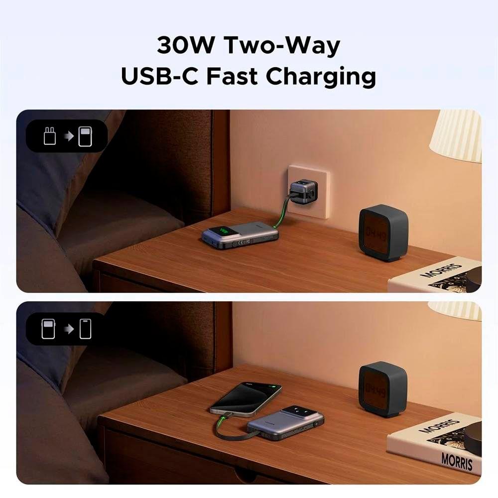 Powerbank UGREEN PB511 Uno (10000 mAh - USB Tipo-C - Preto), miniatura 5
