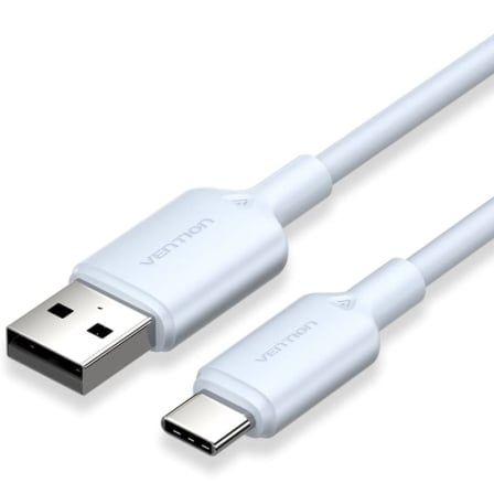 Cabo USB 2.0 VENTION CTQLF (1 m - Azul)