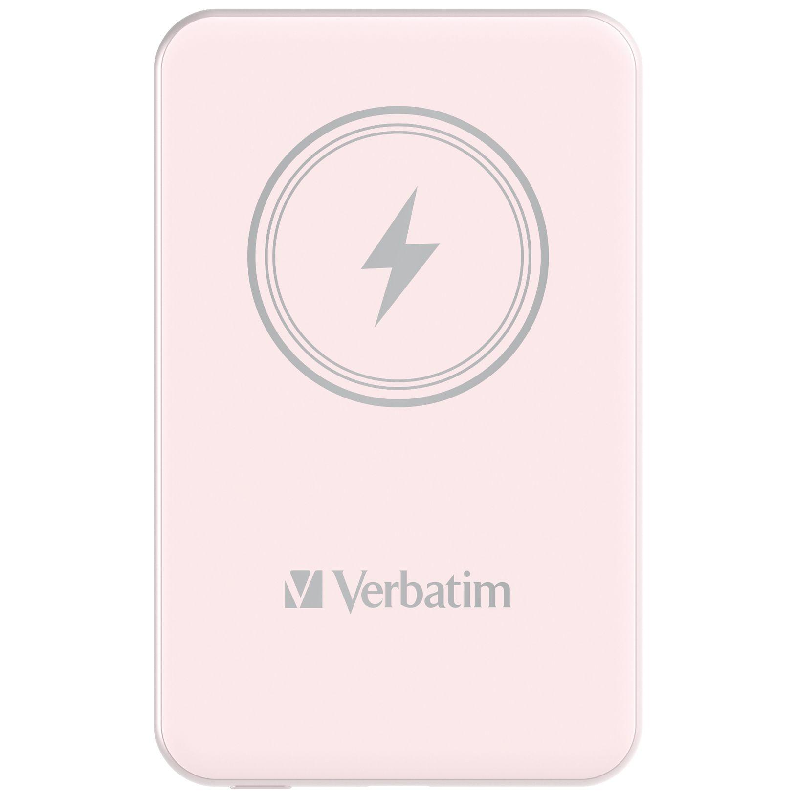 Powerbank VERBATIM Charge 'n' Go 32243 (5000 mAh - Até 20 W - USB Type-C - Rosa), miniatura 3