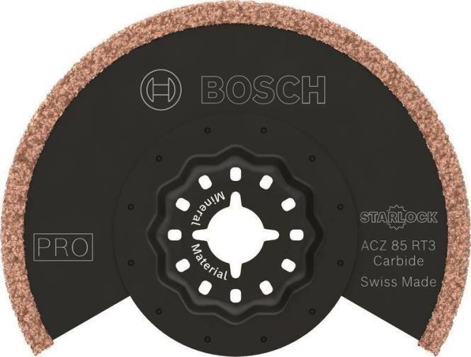 Lâmina Segmentada para Multiferramenta BOSCH PRO ACZ 85 RT3 (85 mm - Dourado)