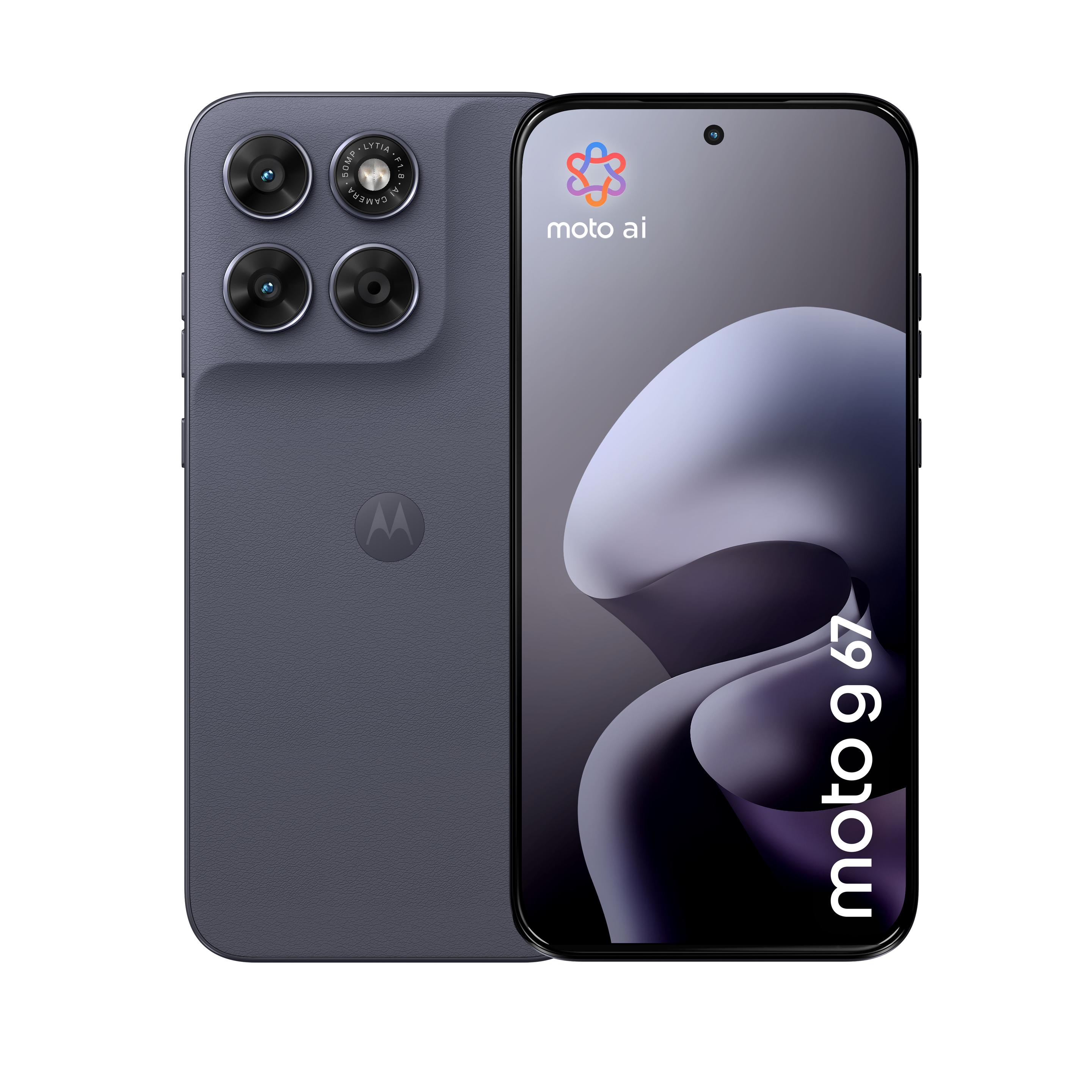 Smartphone MOTOROLA moto g67 5G (4GB/128GB - 6,8" - Cinzento)