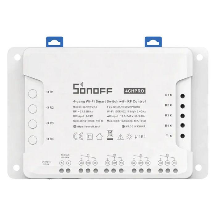 Interruptor Inteligente SONOFF 4CHPROR3 (PC V0 - 145 * 90 * 34 - Branco), miniatura 2