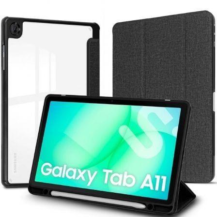 Capa tipo Livro SUBBLIM Clear Shock Case (Samsung Galaxy Tab A11 8,7" - Preto), imagem 1
