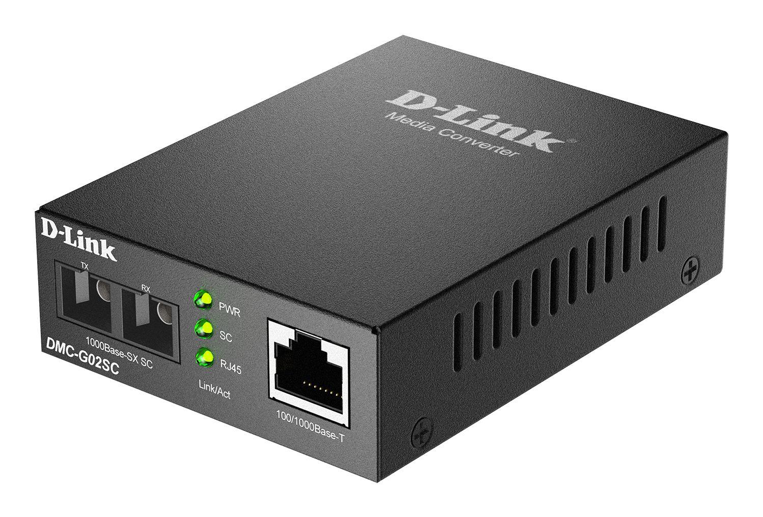 Conversor de Meios D-LINK DMC-G02SC (1000 Mbit/s) — miniatura 2