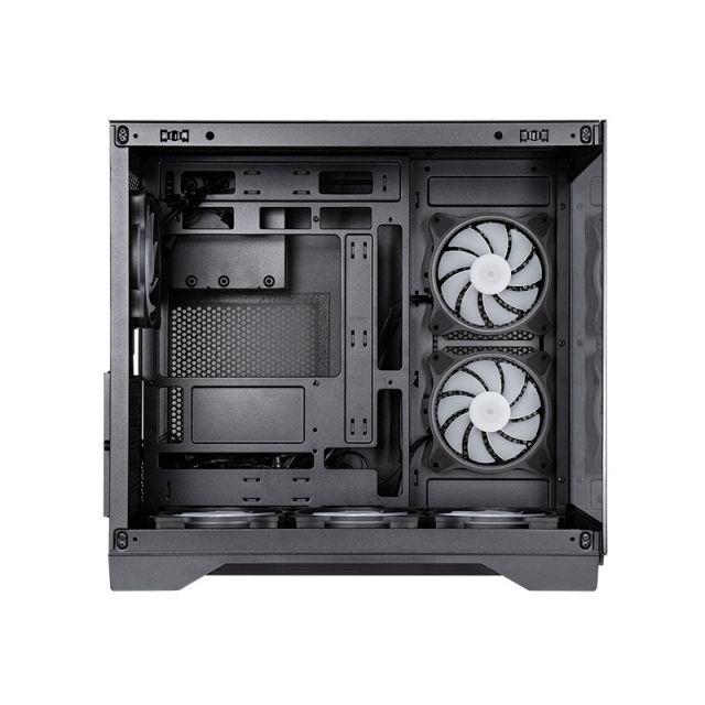Caixa de Computador CHIEFTEC Visio GM-30B-TG-OP (Mini-ITX, Micro ATX, ATX - Cubo - 17,5 cm - Preto) — miniatura 3