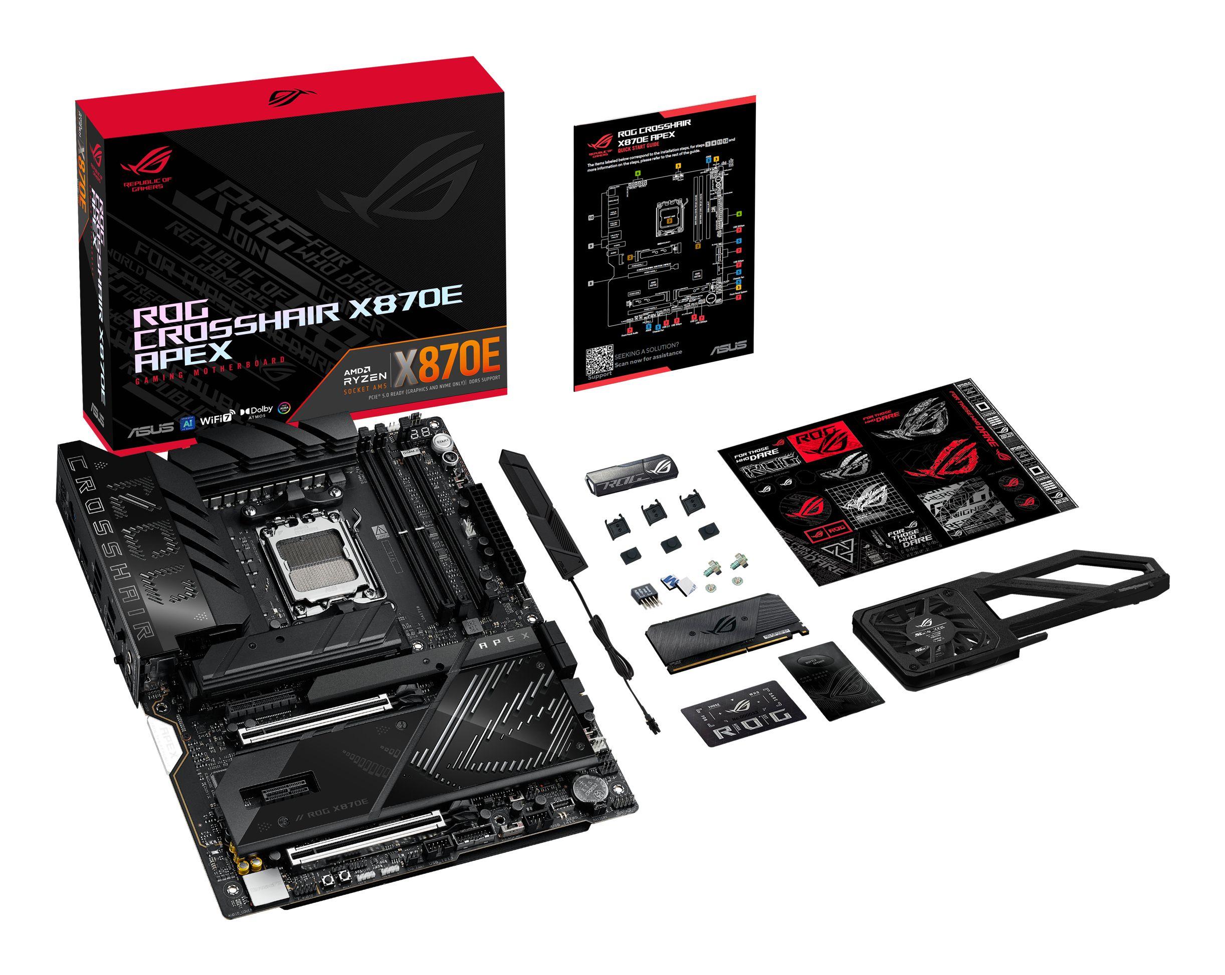 Motherboard ASUS ROG Crosshair X870E Apex (AM5 - ATX - Duplo canal - Preto), miniatura 15