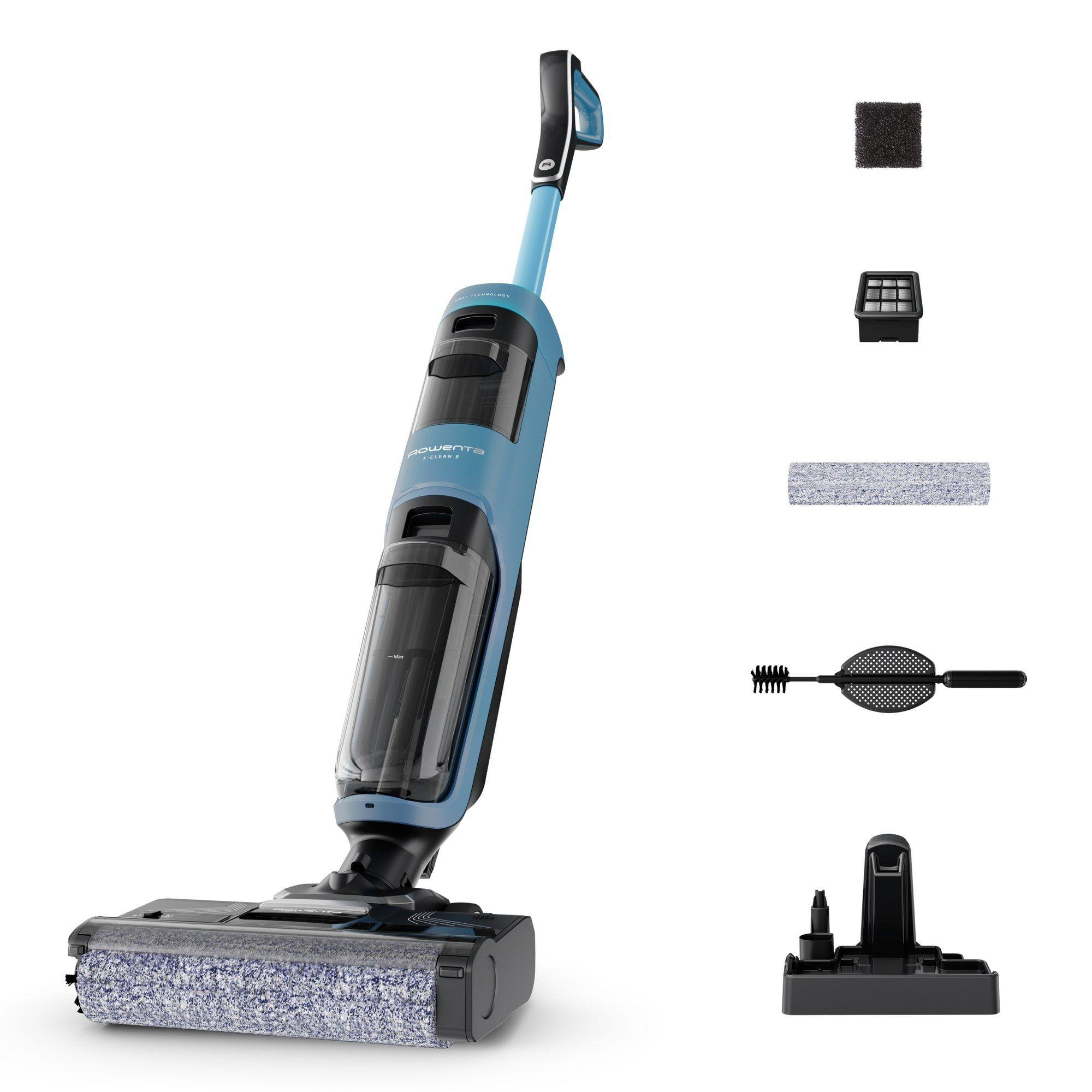 Aspirador Vertical ROWENTA X-Clean 2 GZ2271E0 (Altura 32,7 cm (embalagem) - Azul)
