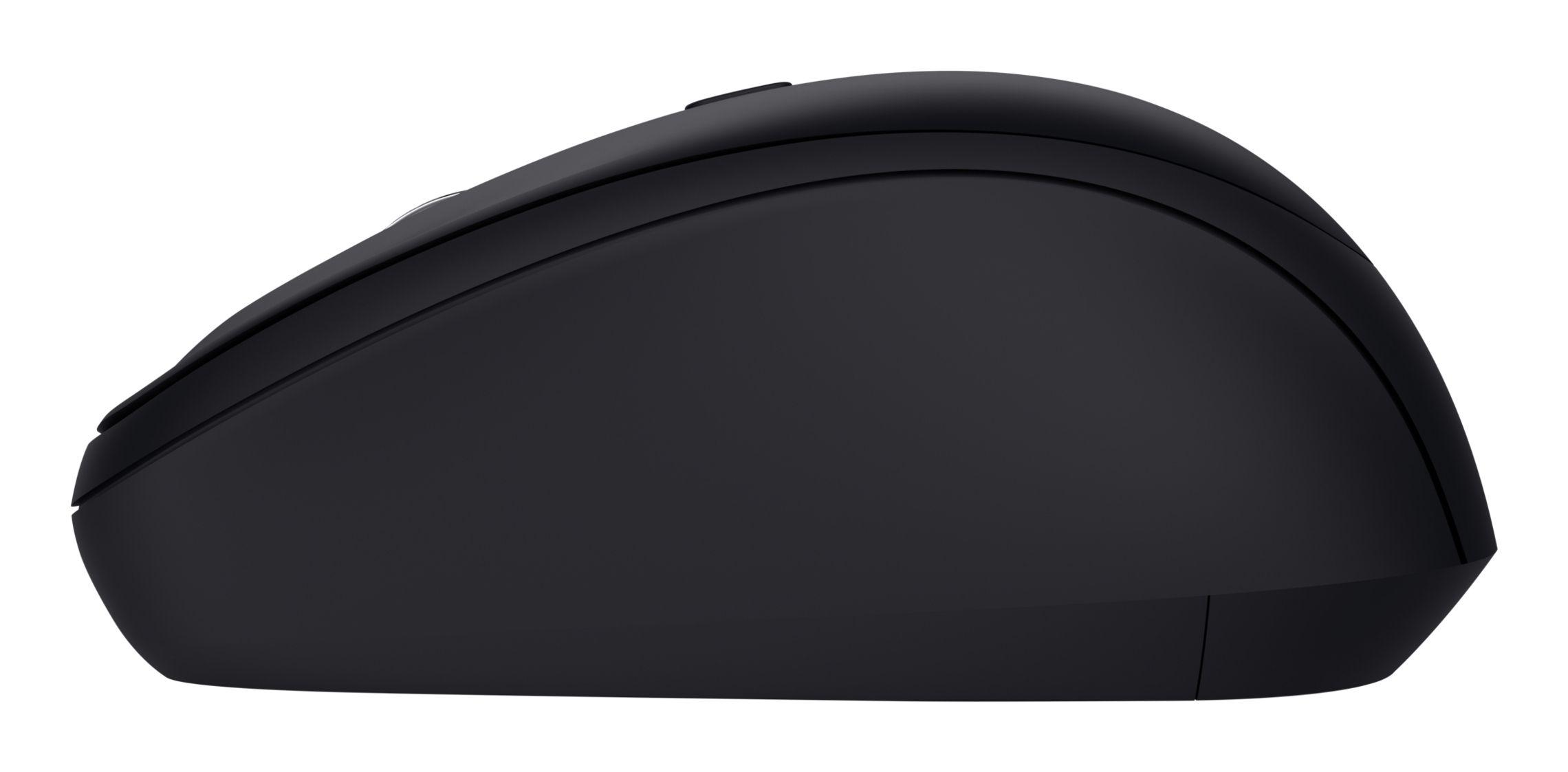 Rato TRUST Yvi+ (Ambidestro - 1600 DPI - Ótico - Preto) — miniatura 3
