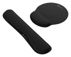 Conjunto Ergonómico NATEC Chipmunk NPF-2195 (Tecido, espuma e borracha - Preto)