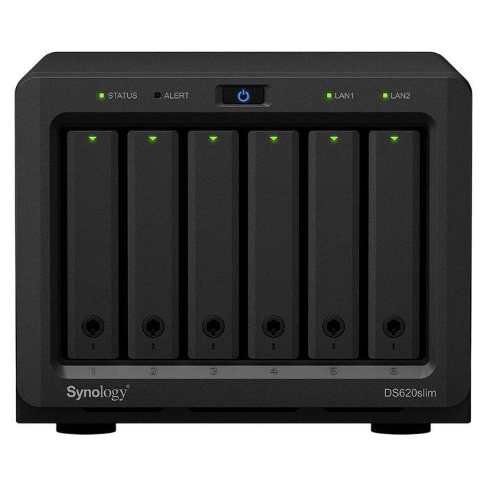 NAS SYNOLOGY DiskStation DS620SLIM (SATA - 2 GB - 6 baias - Preto) — miniatura 2