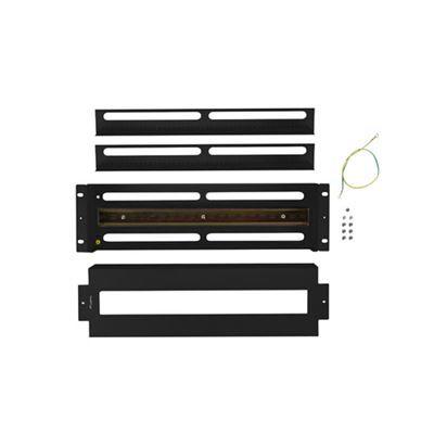 Painel de Distribuição de Tensão LANBERG AK-VDP103-B (19'' - 3U - Calha DIN TS-35 - Preto), miniatura 4