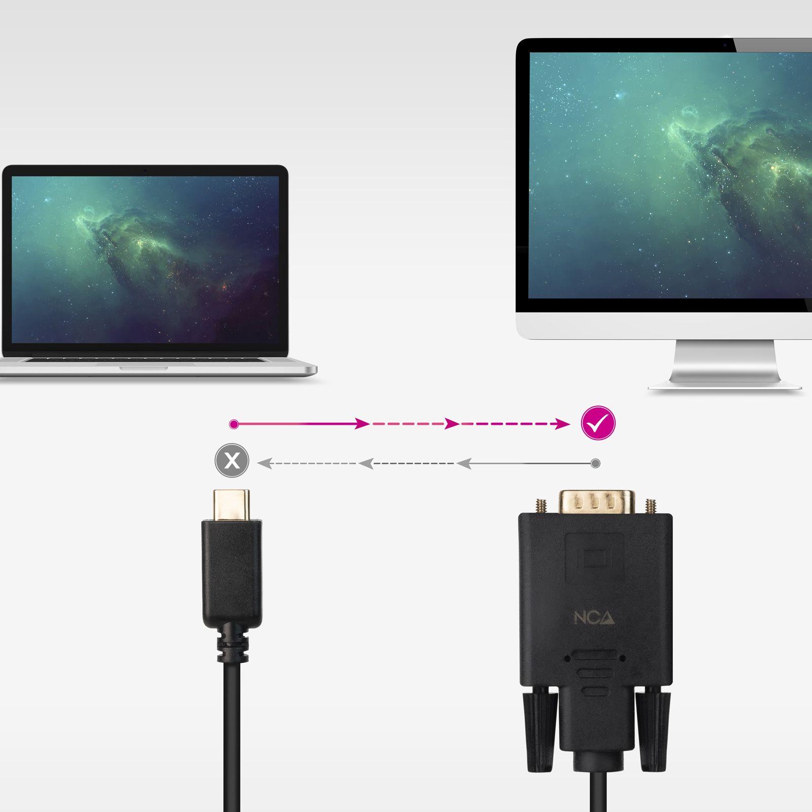 Cabo Conversor NANOCABLE 10.15.5202 (1,8 m - USB Type-C - Preto), miniatura 6