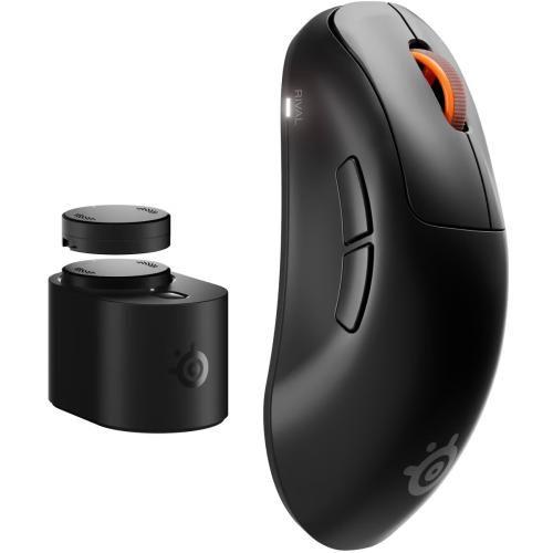 Rato STEELSERIES Rival Pro WL (42 000 DPI - TrueMove 42K Pro ótico - 800 IPS - Preto)