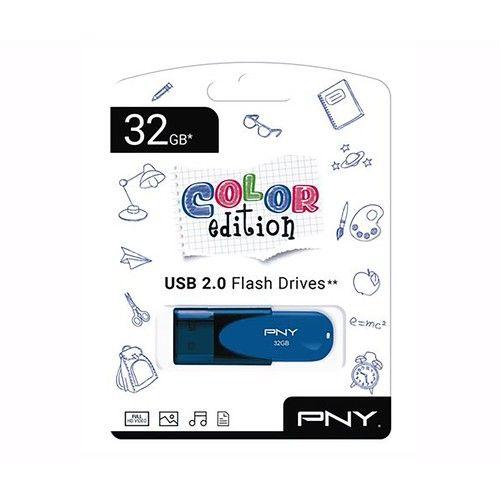 Pen USB PNY Color Edition (USB 2.0 - Azul) — miniatura 2