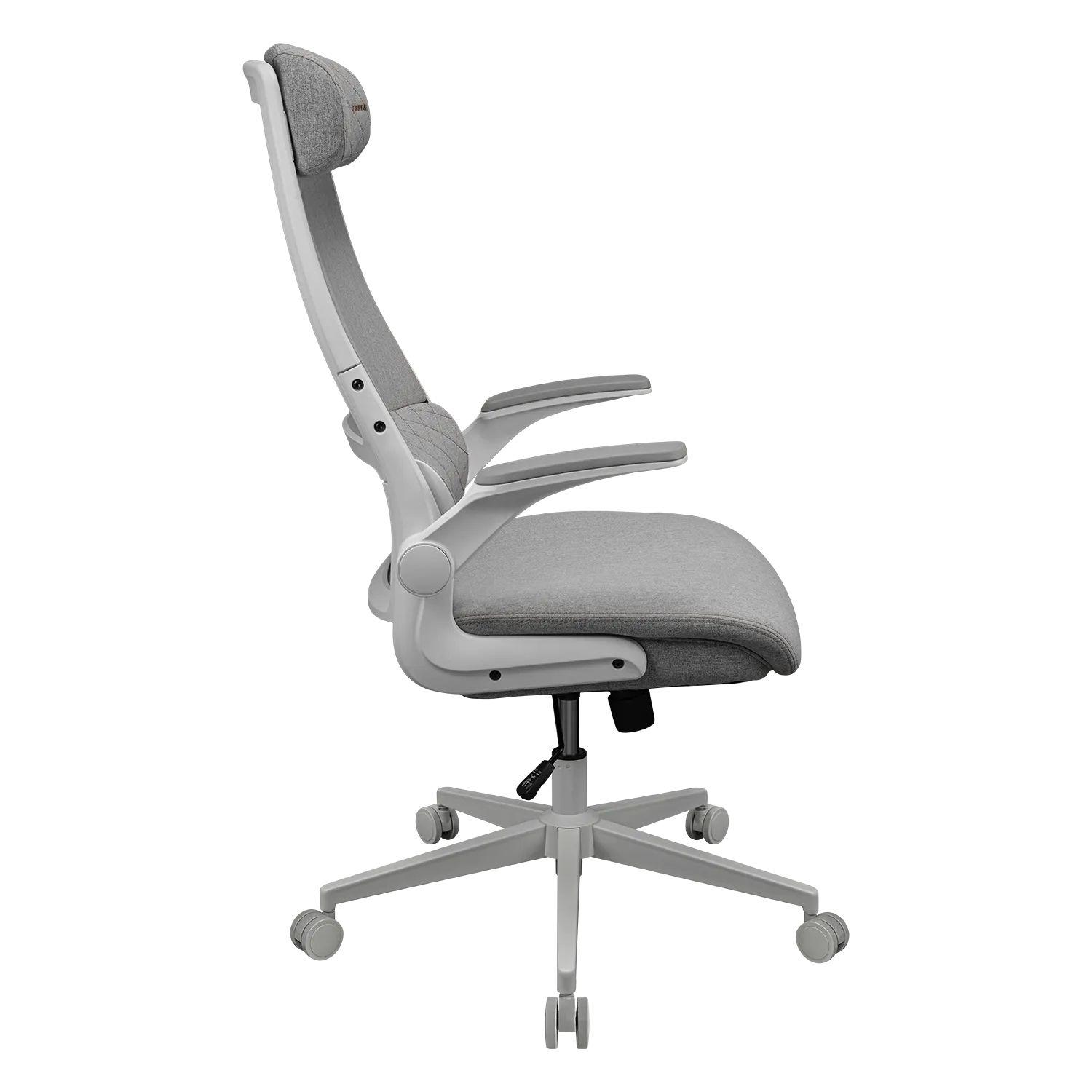 Cadeira Gaming COUGAR Stryder (120 kg - 125 cm - Tecido - Branco), miniatura 3