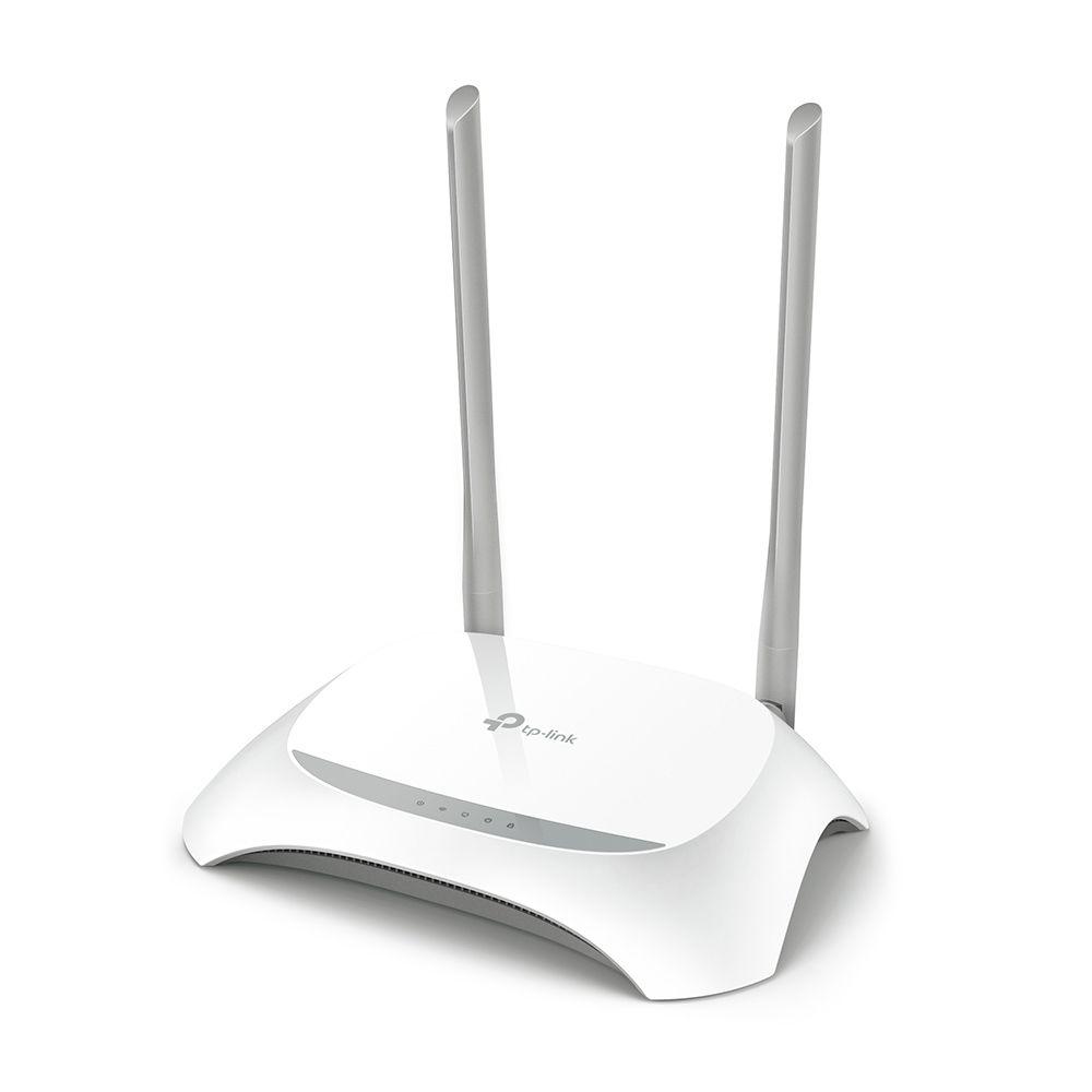 Router TP-LINK TL-WR850N (Wi-Fi 4 - 300 Mbit/s - Banda única - Branco e Cinzento) — miniatura 2