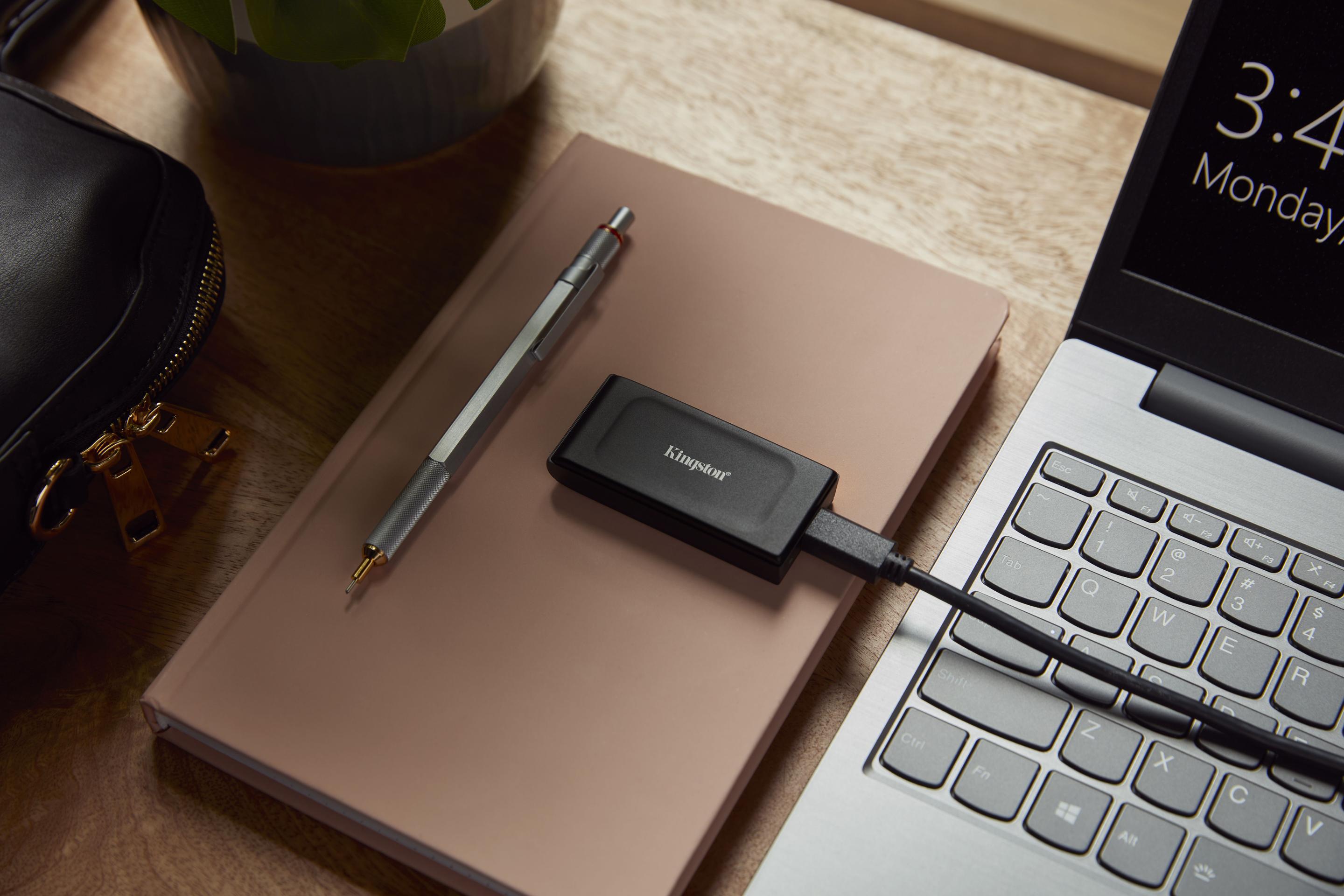 SSD KINGSTON XS1000 (1 TB - USB 3.2 Gen 2 Type-C - Preto) — miniatura 7