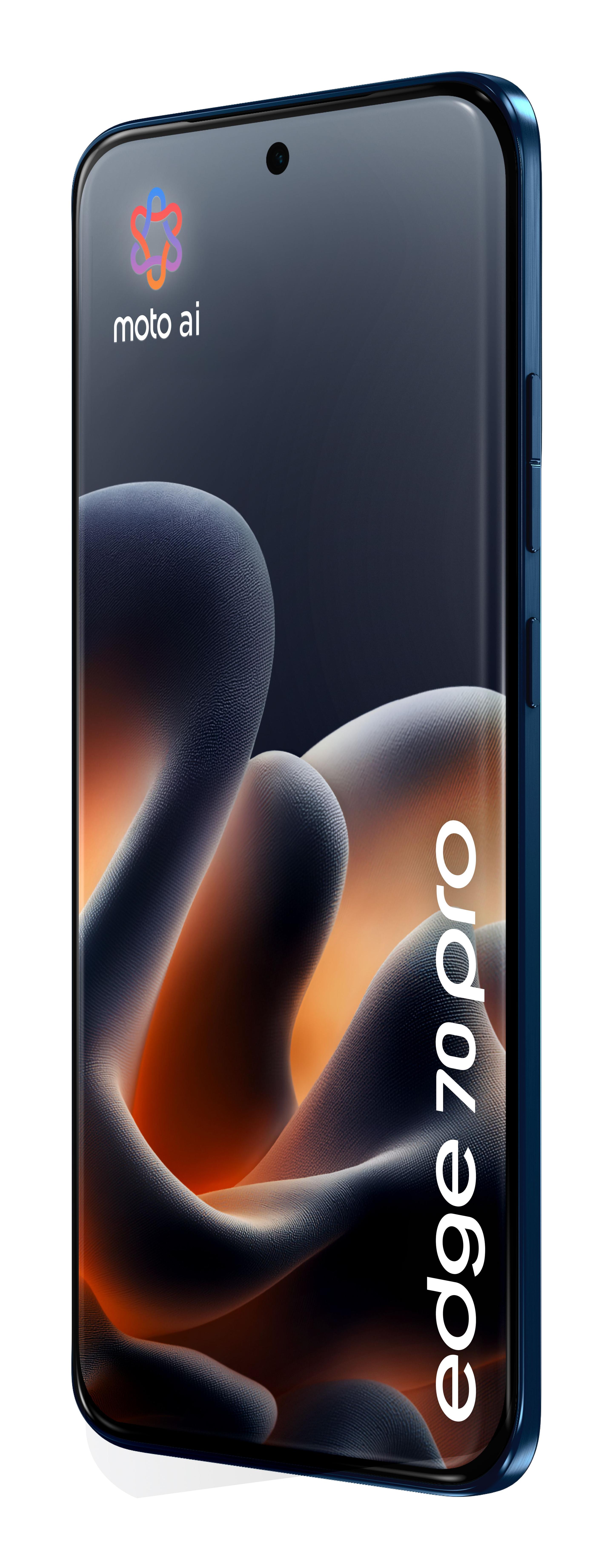 Smartphone MOTOROLA moto edge 70 pro 5G (8GB/256GB - 6,78" - Azul Escuro), miniatura 5
