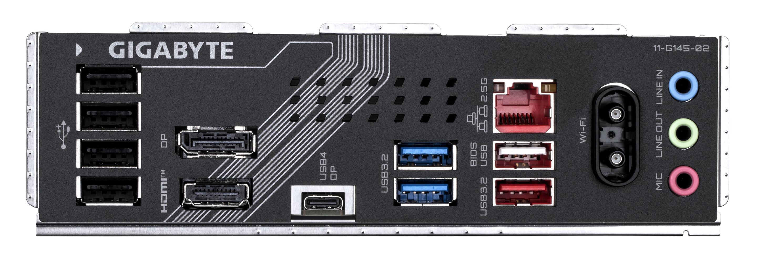 Motherboard GIGABYTE B860 GAMING X WIFI6E (LGA 1851 (Socket V1) - ATX - Duplo canal - Castanho escuro) — miniatura 4
