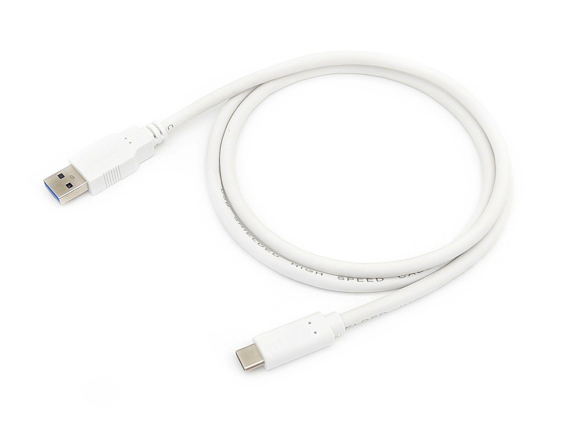 Cabo USB EQUIP 128366 (0,5 m - USB-C - USB-A - Branco)