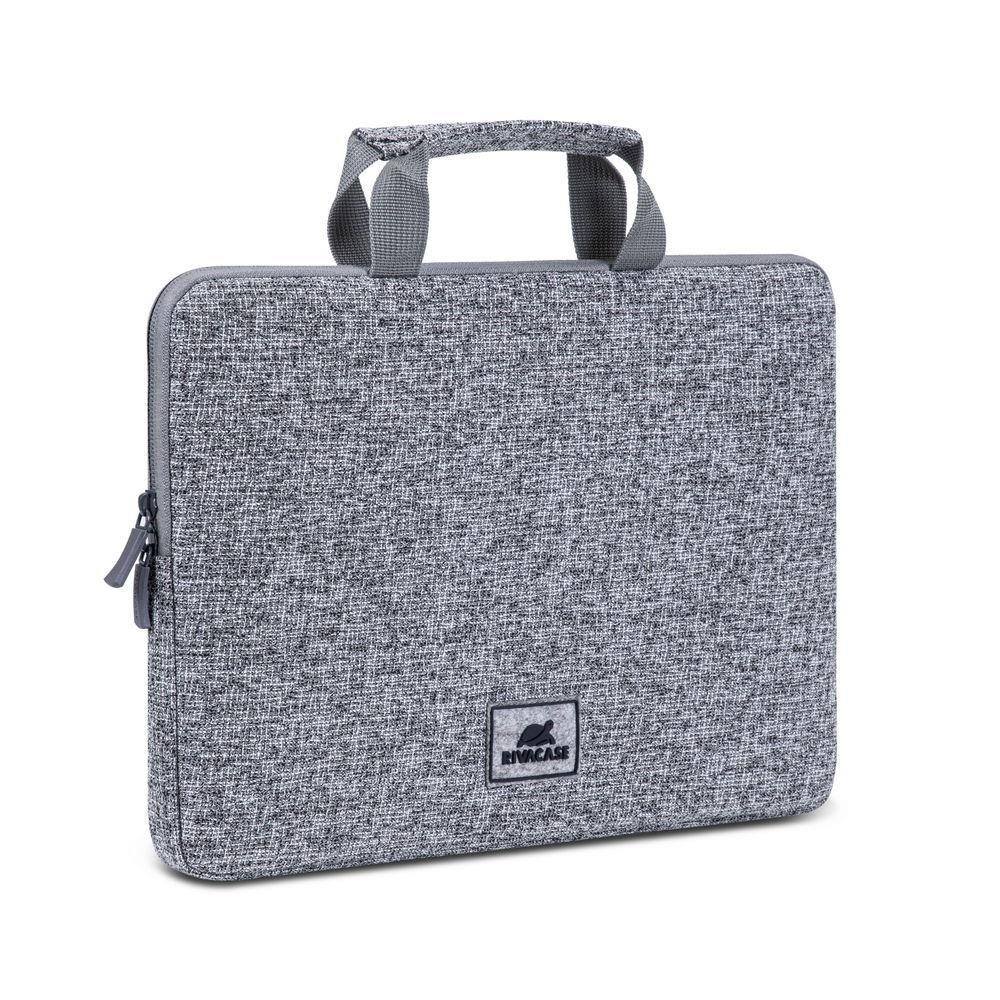 Capa para Portátil RIVACASE 7913 (até 14" - Cinzento-claro)